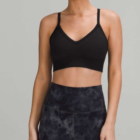 Lululemon Sz 8 Ebb to Street Bra *Light Support, C/D Cup Athletic Yoga Gym - Picture 1 of 7